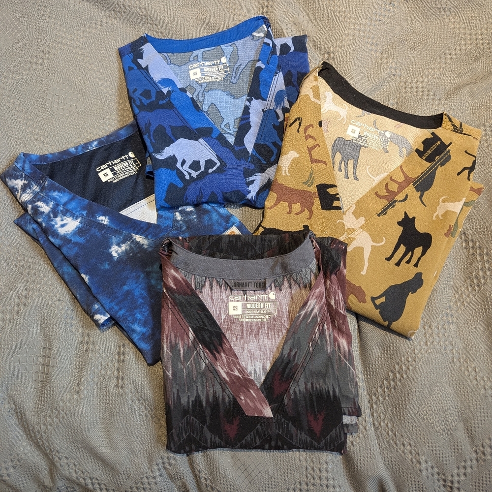 Carhartt Scrub Tops